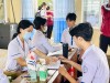 Học sinh Trường THPT Trường Chinh khám sức khỏe định kỳ đầu năm học 2023-2024